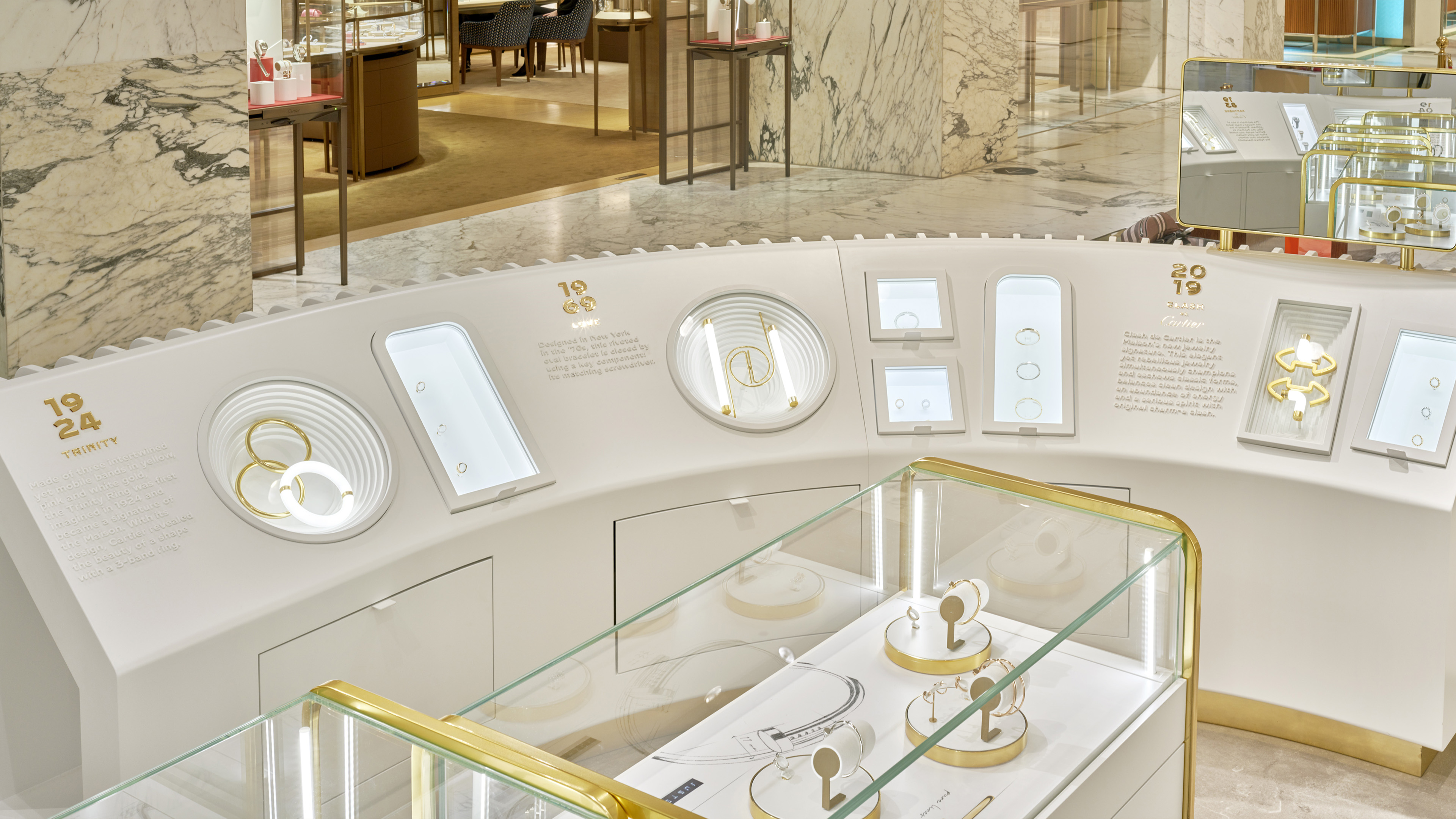 Cartier Icons Pop-Up in de Bijenkorf Amsterdam